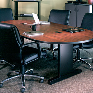 6' - 10' Conference Room Table w Optional Power Data Modules