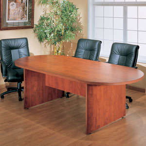 6ft - 12ft Best Value Conference Table, Cherry or Mahogany