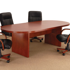 6 ft - 16 ft Conference Room Table, Mahogany, Cherry, Maple or Espresso Wood
