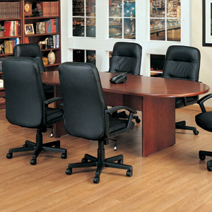 6ft - 16ft Contemporary Conference Table and Chairs Set 