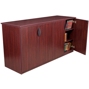 Office Credenza Cabinet, 72" Storage Cabinet