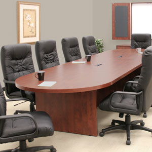 Bargain 12ft - 30ft Large Conference Table with Power Data Modules
