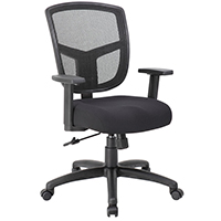 Modern Mesh Back Chairs, Mid Back Office Chair
