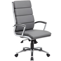 Modern Executive Grey High Back Conference Chair 
